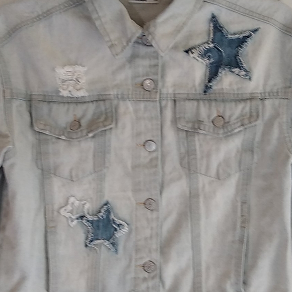 Epic Threads star destress jean jacket - Picture 5 of 8